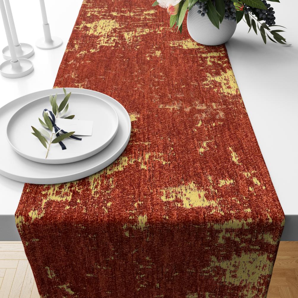 Shanghai Velvet - Rust Table Runner