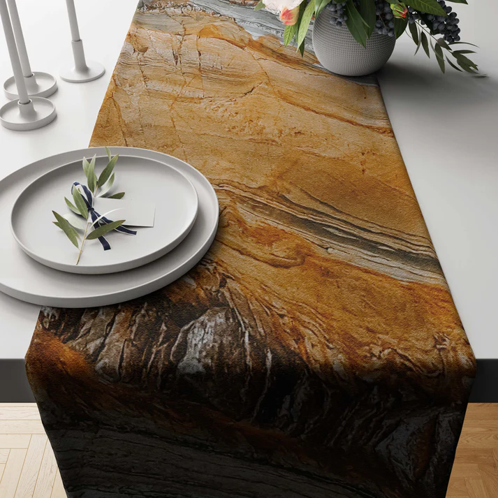 Printed - Earth Jasper Table Runner