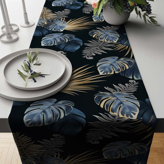 Printed - Moon Leaves Table Runner