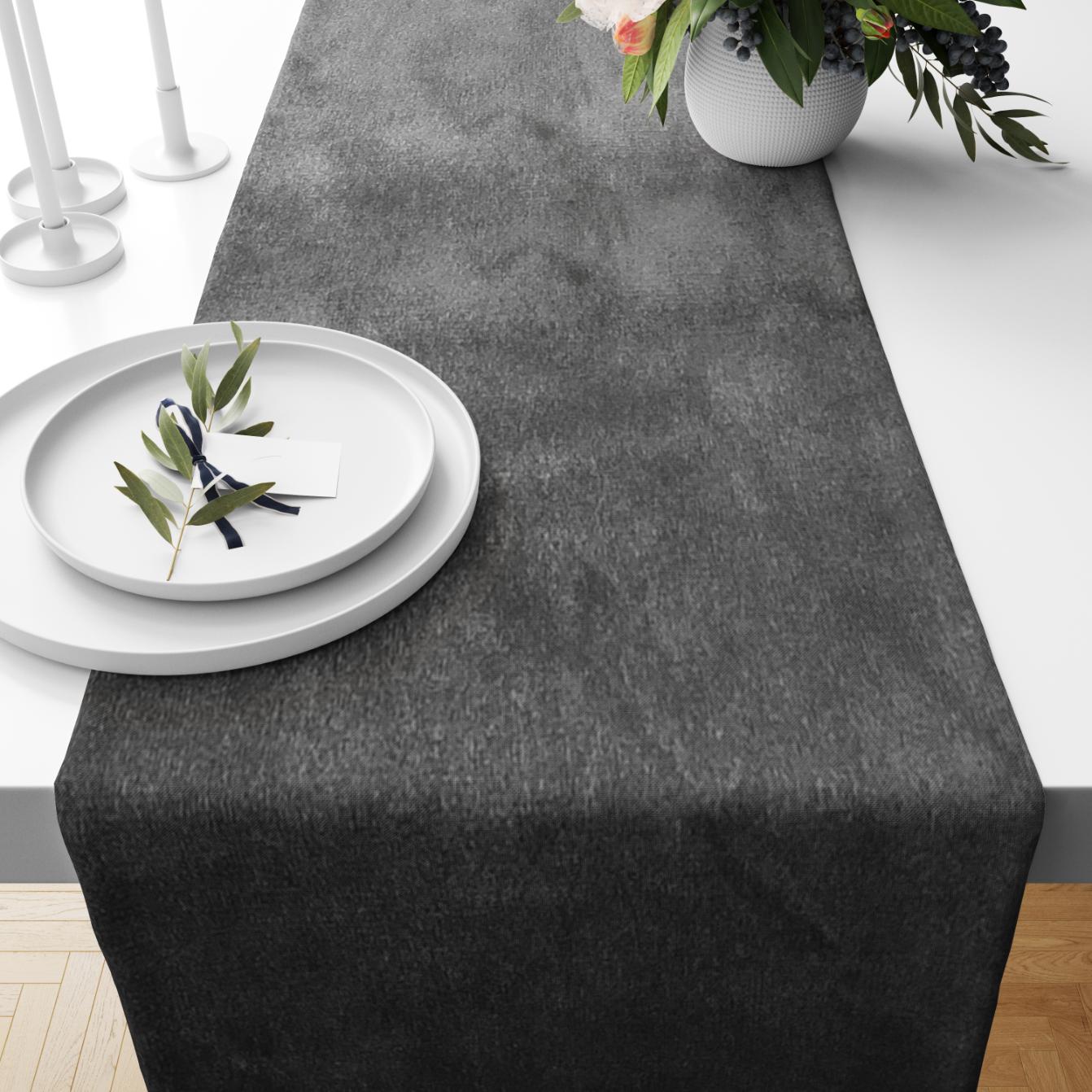 Malai Velvet - Steel Table Runner