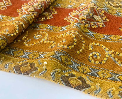 Spot Rust Table Runner