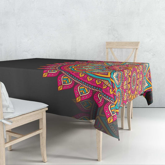 Rujhan Elegans Crown Tablecloth