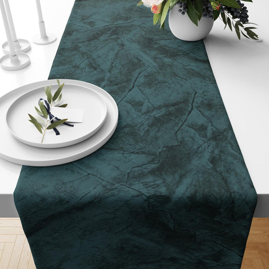 Turkish Velvet - Navy Blue Table Runner