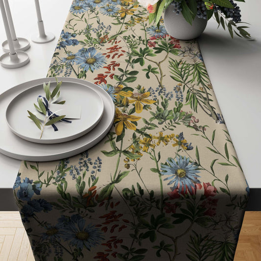 Floral Clash Table Runner