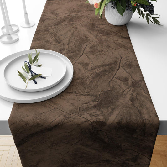 Turkish Velvet - Bronze Table Runner