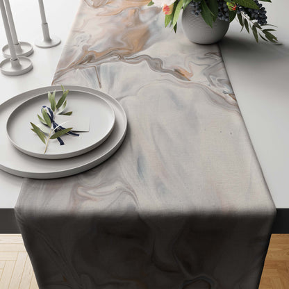 Gray Quartz Table Runner