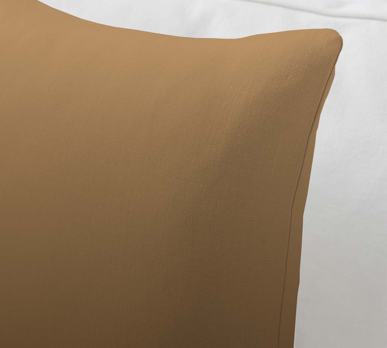 Bleeding Hazel Brown Throw Pillow Cover