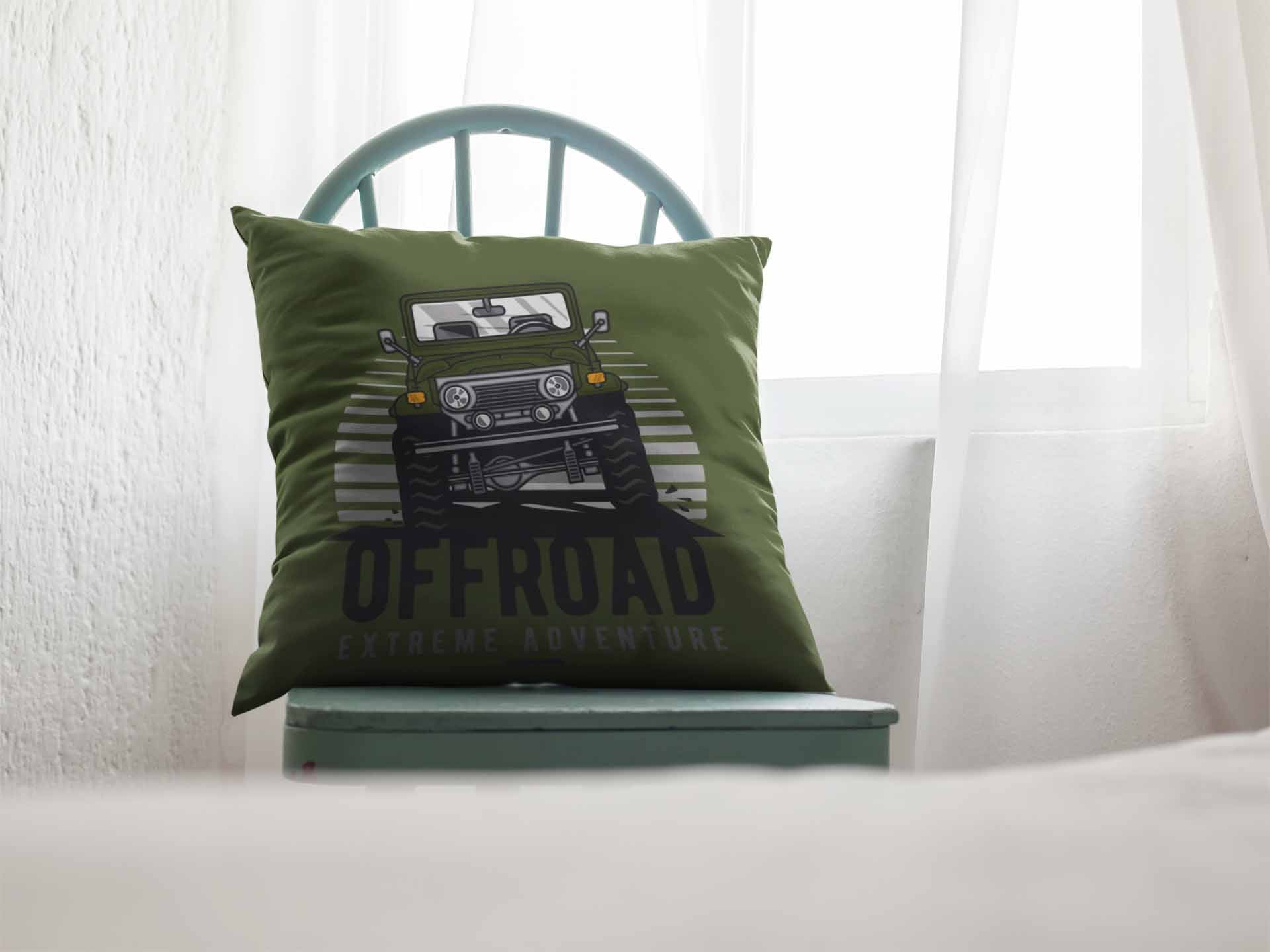 OFF Road Toyota FJ40 Pillowcase