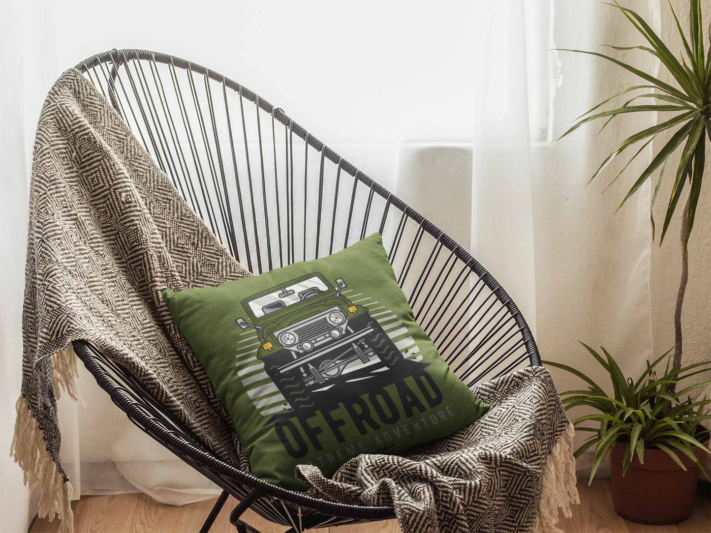 OFF Road Toyota FJ40 Pillowcase