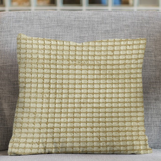 Corduroy Fur - Condense Throw Pillow Cover