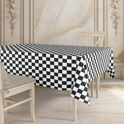 Printed - Check Tablecloth