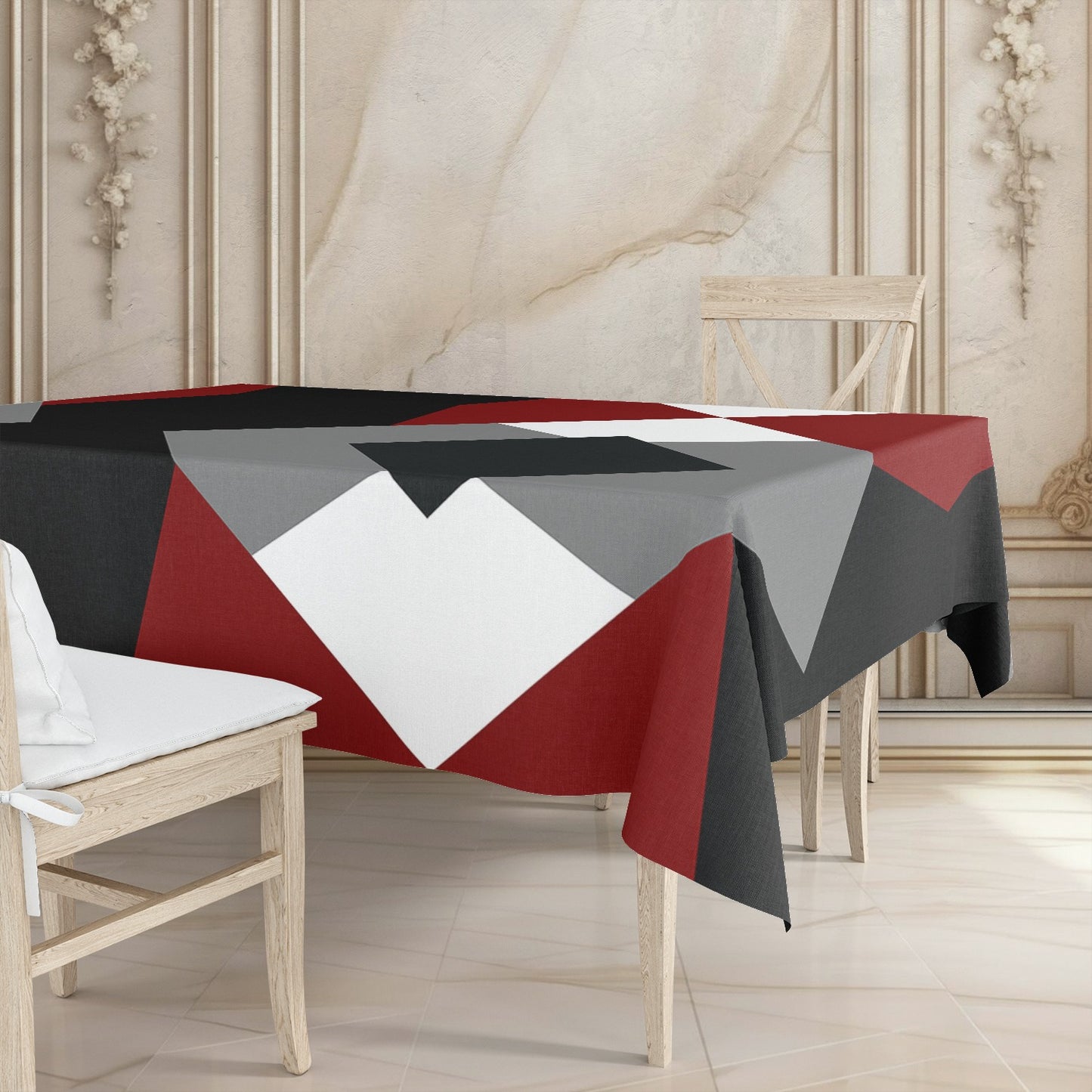 Printed - Victoria's Red Tablecloth