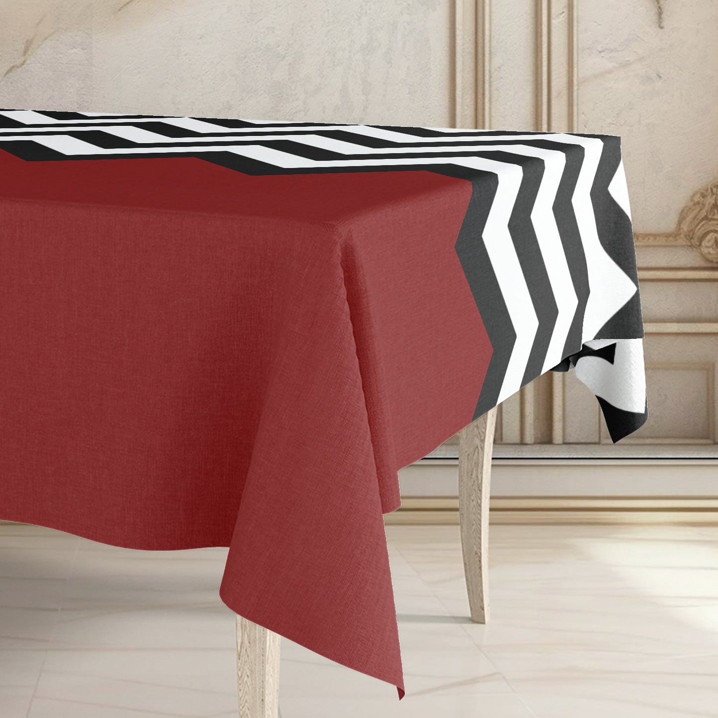 Printed - Lisbon Red Tablecloth