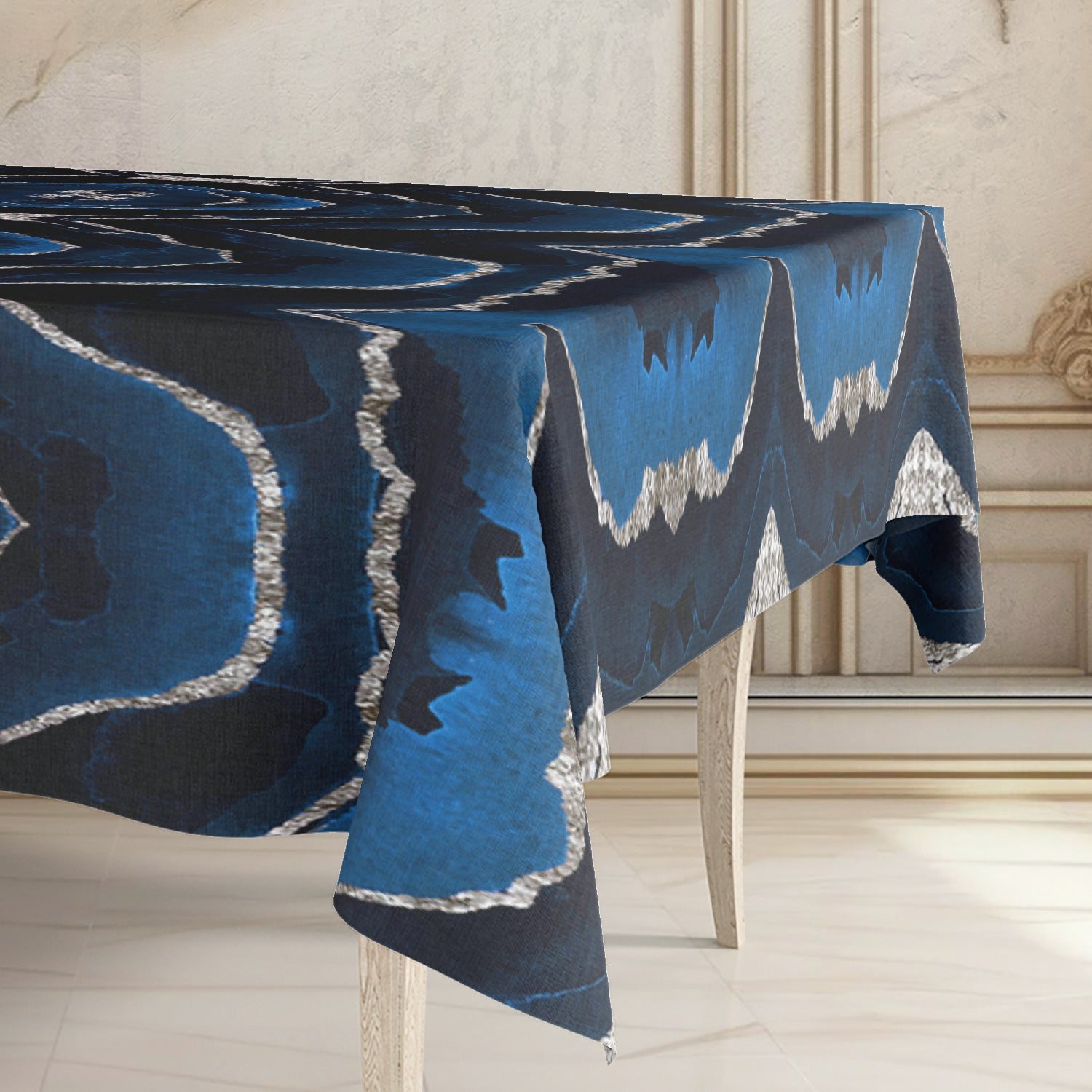 Printed - Blue Moana Tablecloth