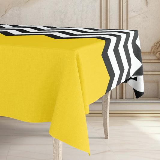 Printed - Lisbon Yellow Tablecloth