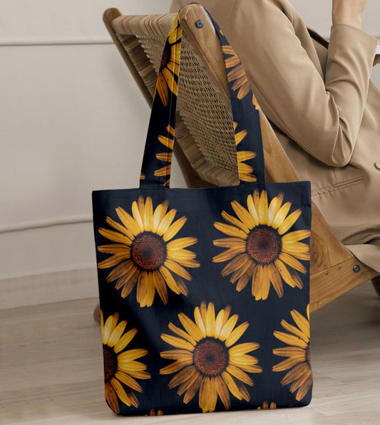 Printed - Sunflower Tote Bag