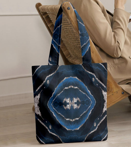 Printed - Blue Moana Tote Bag