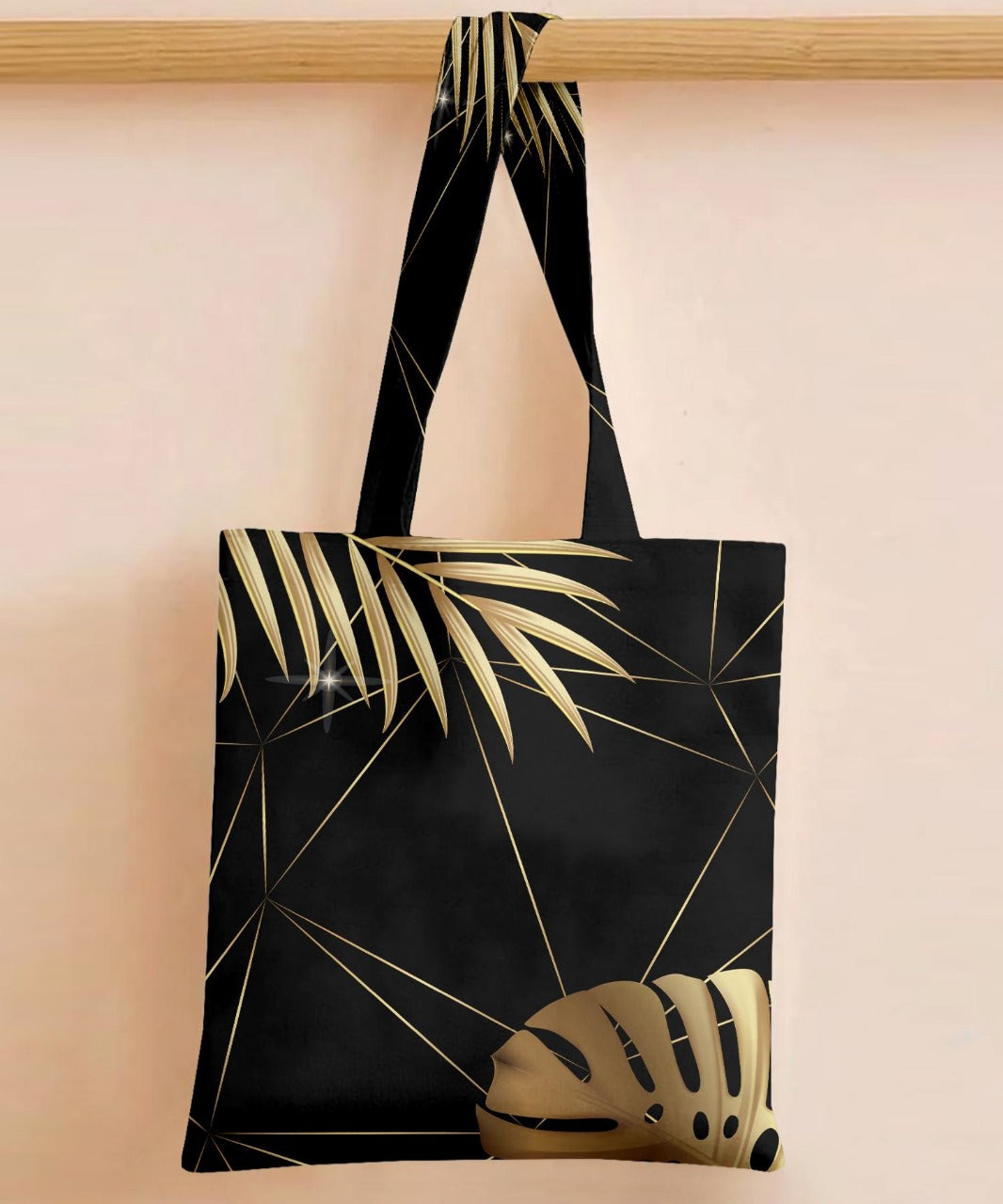 Printed - Night Leaves Tote Bag