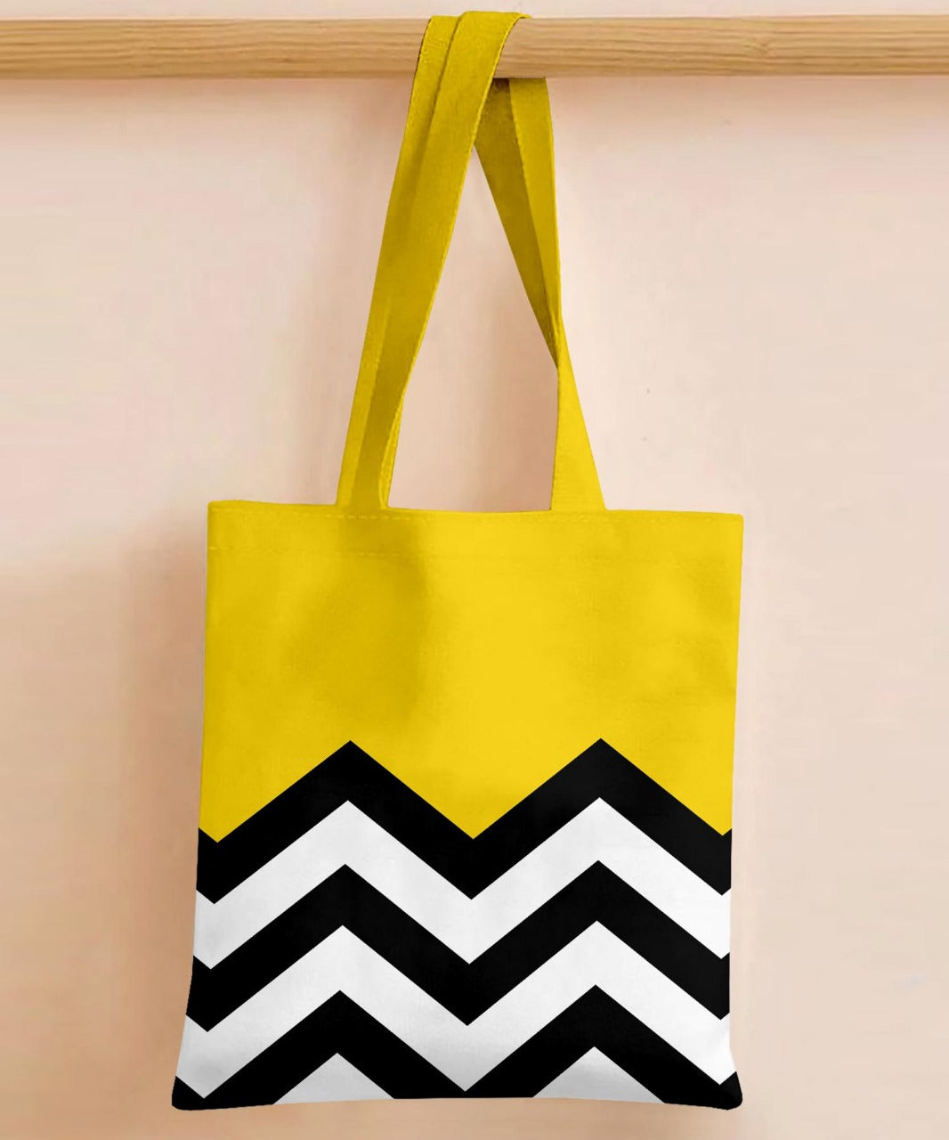 Printed - Lisbon Yellow Tote Bag