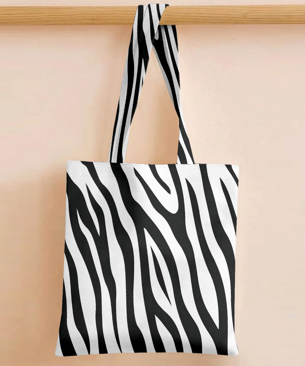 Printed - Zebra Tote Bag