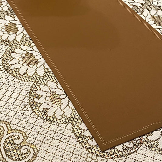 Premium Leather - Brown Table Runner