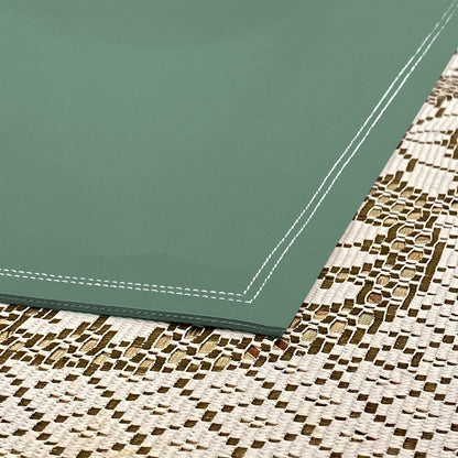 Premium Leather - Mint Table Runner