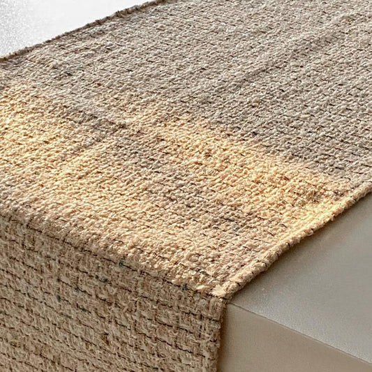 Woven Jute - Beige Serenity Table Runner