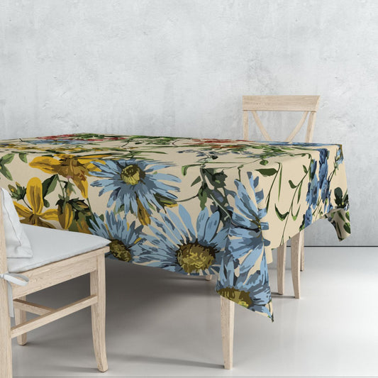 Floral Clash Tablecloth