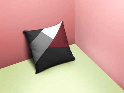 Printed - Victoria's Red Throw Pillow Cover