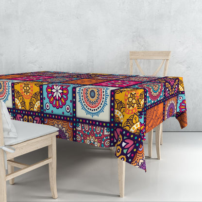 Prehistoric Inscriptions Tablecloth